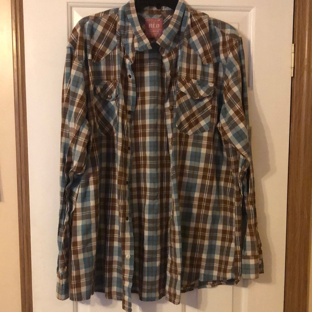 Snap button Wrangler Red.